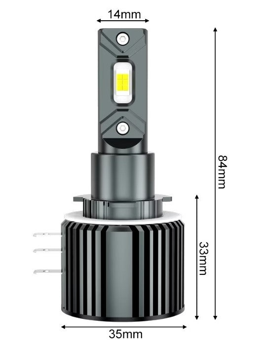 LED žárovka H15