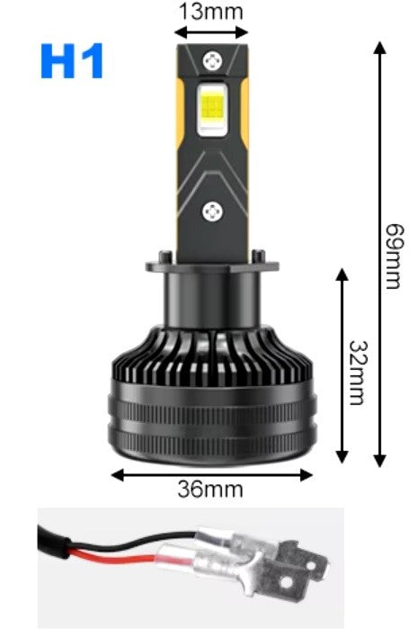 LED žárovka H1